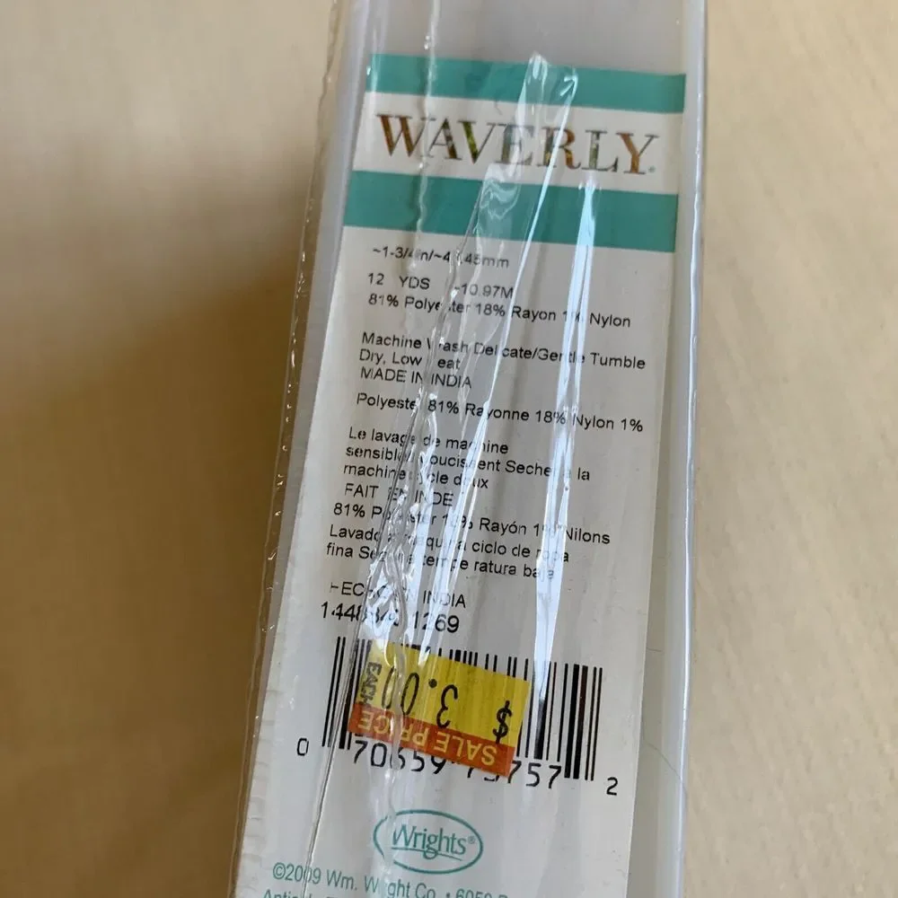 12YD GORGEOUS WAVERLY 1‎ 3/4
